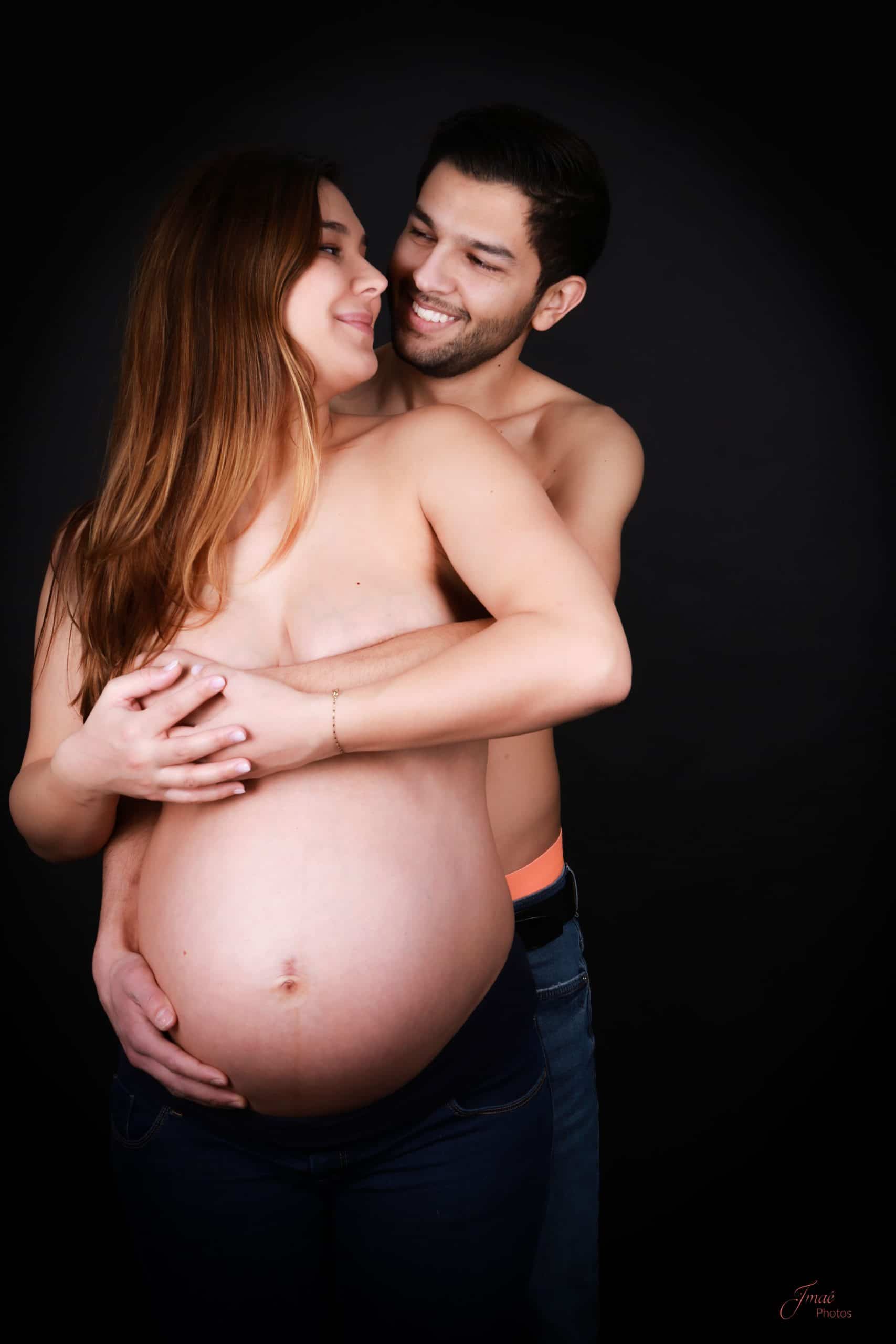 Shooting grossesse en studio avec Imaé Photos